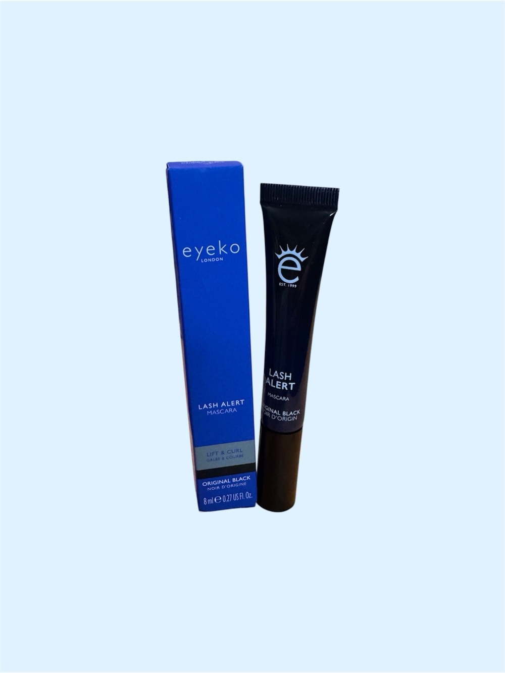 Eyeko Lash Alert Mascara Original Black Lift & Curl Full Size 8 mL